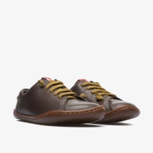 Camper Peu Sneakers Dark Brown - Kids Singapore JDODJL-785